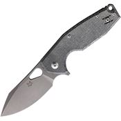 Fox 527LIMB Yaru Knife Black Micarta Handles