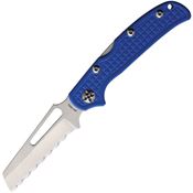 HPA 0074 Patriot EDC Lockback Knife Blue/Red G10 Handles