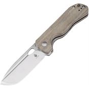 Kizer 3627C1 Bugai Stonewashed Linerlock Knife Green Handles