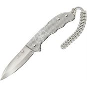 Swiss Army 09415D26 Evoke Lockback Knife Alox Silver Handles