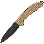 Swiss Army 09415DS249 Evoke Lockback Knife Alox Beige Handles