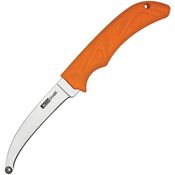 AccuSharp 734C AccuZip Skinning Satin Fixed Blade Knife Orange Handles
