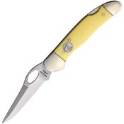 Bear & Son C3150L Lockback Knife Yellow Delrin