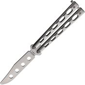 Bear & Son SS14TR Butterfly Trainer Knife Stainless Handles