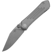 Bestech T2302D Icarus Black & Stonewash Knife Gray Handles