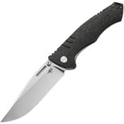 Bestech T2301B Keen II Framelock Knife Carbon Fiber Handles