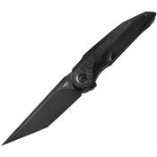 Bestech T2303F Blind Fury Framelock Knife Black/Blue Handles