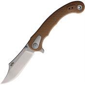 Beyond EDC 2201SD Motiv Knife Dark Earth Handles