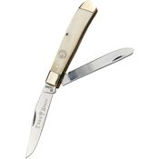 Boker 110826 Tree Brand Trapper White Bone