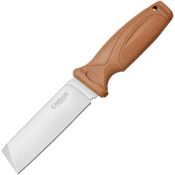 Camillus 19627 Swedge Fixed Blade Knife Tan Handles