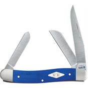 Case XX 16752 Md Stockman Blue G10