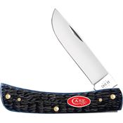 Case XX 06890 Sod Buster Jr Navy Bone