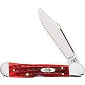 Case XX 10307 Mini Copperlock Red Pkt Worn