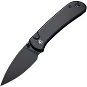 Civivi 22030E1 Qubit Button Lock Black Knife Black Handles