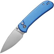 Civivi 22030E3 Qubit Button Lock Knife Blue Handles
