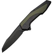 Civivi 220111 Hypersonic Black Knife Black & OD Green Handles