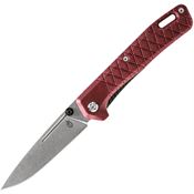 Gerber 4069 Zilch Linerlock Knife Red Handles