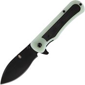 Gerber 1066478 Confidant Linerlock Knife Jade/Black Handles