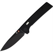 Glow Rhino 107 Fermi Linerlock Knife Orange/Green Handles