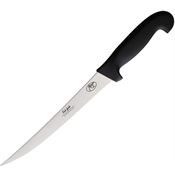 Katz FIS88 Kat-Fish Satin Fixed Blade Knife Black Handles