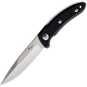 Katz PDT5G10BT Ktzpdt5G10Bt Predator Satin Fixed Blade Knife Black Handles