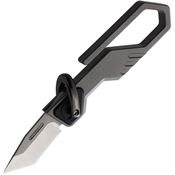 Ketuo M003 Mini Keychain Two-Tone Folding Knife Black Handles