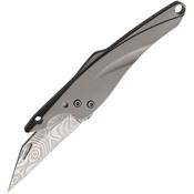Ketuo 002 Bluefin Satin Folding Knife Gray Handles