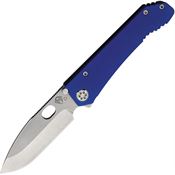 Medford 002DTQ37A2 187 DP Framelock Knife Blue Titanium Handles