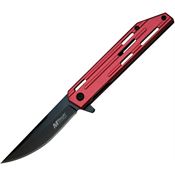 MTech A1200RD Assist Open Linerlock Knife with Red Handles