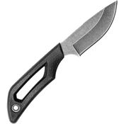 Outdoor Edge Pivot Fixed Blade DP Black Pivot Blackstone Fixed Blade Knife Black Handles
