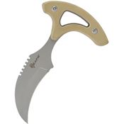 Reapr 11041 Tac Talon Satin Fixed Blade Knife Green Handles