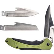 Remington 15737 RXB Linerlock Knife OD/Black Handles