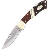 Schrade 1181069 OT Mountain Beaver Jr Lockback Knife Rosewood Handles