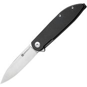 SenCut 220191 BocII II Linerlock Knife Black Handles