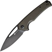 SenCut 210133 Mims Linerlock Knife Green Handles