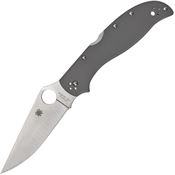 Spyderco 258GPGYCW Stretch 2 XL Lockback Knife Gray Handles