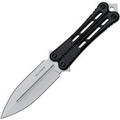 Tac Force FIX023BK Bead Blast Fixed Blade Knife Black Aluminum Handles