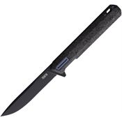 Tekto F2CBLBK1 F2 Bravo Linerlock Knife Carbon Fiber Handles