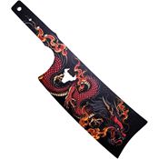 Toro 067 Besito Fire Black Fixed Blade Dragon Artwork Throwing Knives Set
