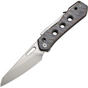 We 210316 Vision R Superlock Bead Blast Knife Flame Titanium Handles