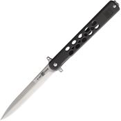Al Mar 4050 Quicksteel Small Framelock Knife Gray Handles