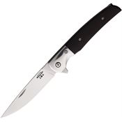 Bear & Son G21 Rancher Linerlock Knife Black G10 Handles