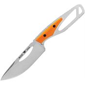 Buck 631ORS 631 PakLite 2.0 Field Stonewash Fixed Blade Knife Orange Handles
