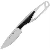 Buck 635BKS 636 Paklite 2.0 Caper Stonewash Fixed Blade Knife Black Handles