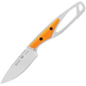 Buck 635ORS 636 Paklite 2.0 Caper Stonewash Fixed Blade Knife Orange Handles
