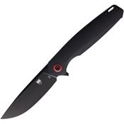 Cobratec RATHBLK Monarch Knife Black