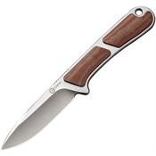 Civivi 230102 Mini Elementum Satin Fixed Blade Knife Brown Handles