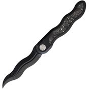 CMB 13BS Kawanonagare Black Stonewash Knife Black Stonewash Handles