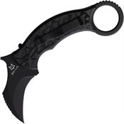 Fox 802CG10 Tribal K Karambit Knife Carbon Fiber Handles