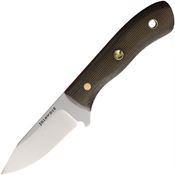 Join or Die FMSSOG Fieldmate Fixed Blade Knife Green Handles